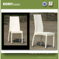 Plastic Stackable Aluminum Dining Chair Wicker High Back Dining Chair